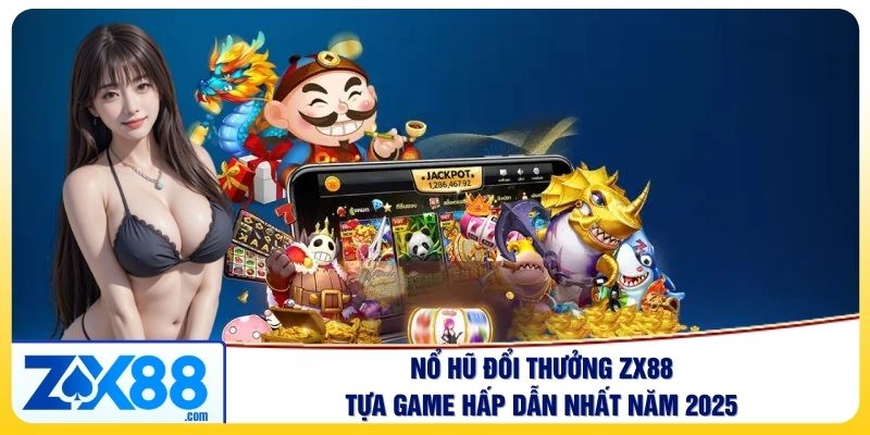 Nổ Hũ Đổi Thưởng ZX88 - Tựa Game Hấp Dẫn Nhất Năm 2025