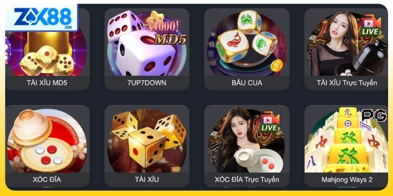 Sảnh Evo Casino luôn được biết đến nhờ danh mục trò chơi đa dạng